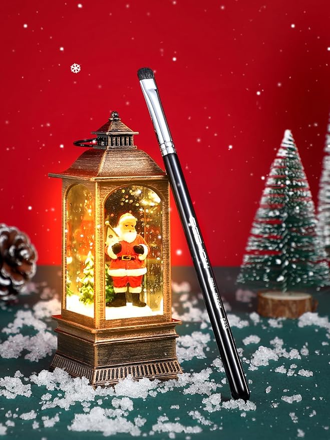 Professional Shader Eyeshadow Brush, EIGSHOW Flat Tapered Blending Brush with Dense Soft Bristles for Eye Shadow Application, for Cream Powder (E801)-FemmiqueWomen