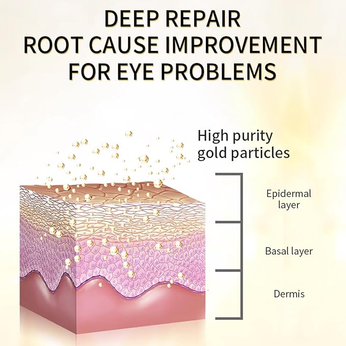 30 Pairs Under Eye Patches for Puffy Eyes, 24k Gold Under Eye Mask, Gel Crystal Collagen Eye Masks for Dark Circles and Puffiness,Travel Eye Patches for Reducing Fine Lines,Moisturizing Skin Care Set-FemmiqueWomen