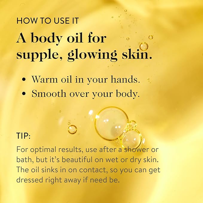 goop Beauty Body Oil | Moisturizer for Dry Skin | Kakadu Plum & Sea Buckthorn Oils | Instant Hydration to Firm & Smooth | 4 fl oz-FemmiqueWomen