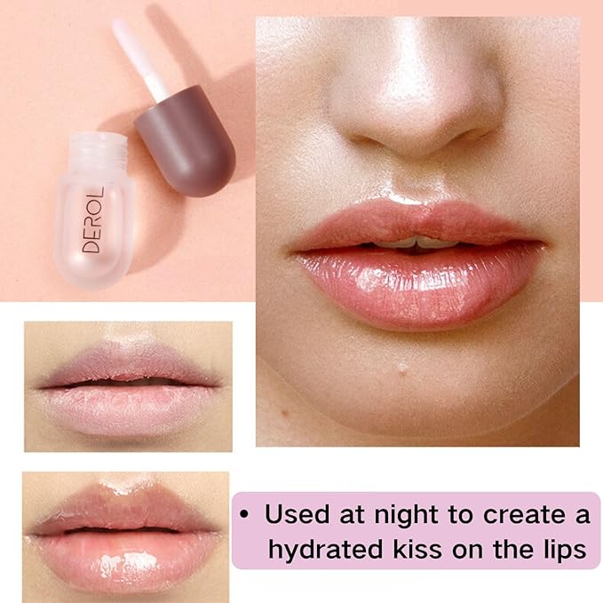 2Pcs Lip Plumper Set,Lip Plumper,Natural Lip Plumper kit,Day and Night Lip Plumper-FemmiqueWomen
