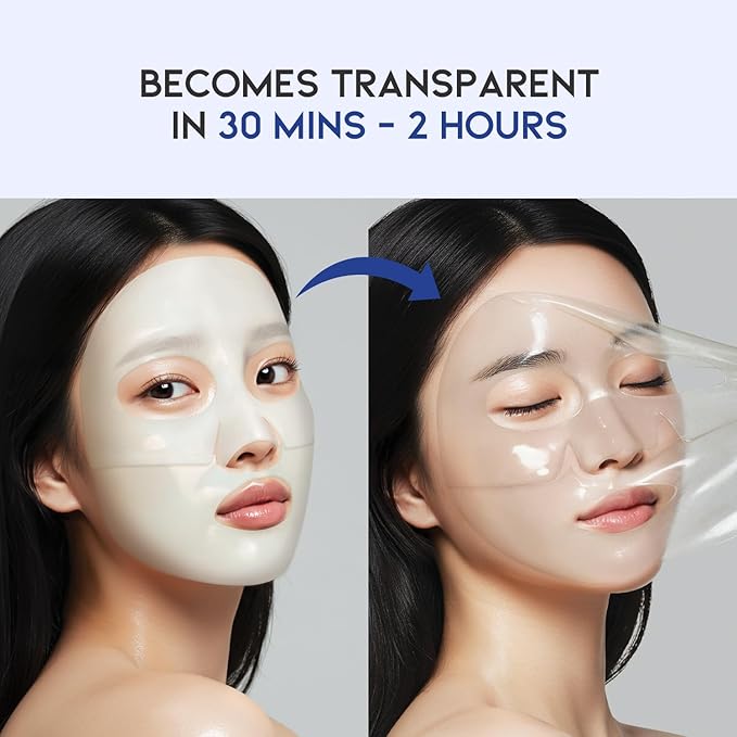 #OOTD Collagen, Hyaluronic Acid & Peptides for Elasticity, Hydration, and Firming. Lifting Hydrogel Sheet Mask - Face Mask (5pcs)-FemmiqueWomen