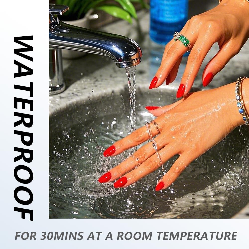 300PCS Nail Adhesive Tabs Extra Strong | 10 Sheets Nail Sticky Tabs for Press Ons | Ultra Thin, Waterproof & Easy to Use Press On Sticky Tabs for Nails-FemmiqueWomen