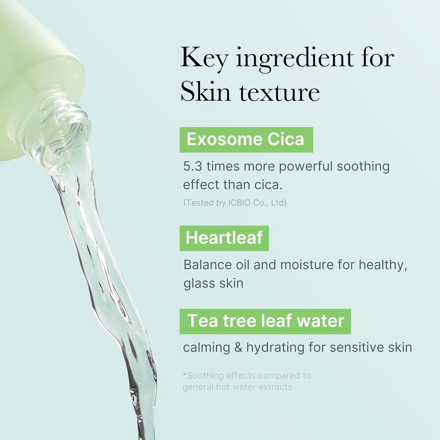 Medicube Exosome Cica Toner | Daily Soothing Toner With Exosome Cica, Heartleaf, Tea Tree, 12 Kinds of Cica | Low Irritation, Sebum care Korean Skin Care, for Stressed Skin (210ml / 7.10 fl.oz.)-FemmiqueWomen