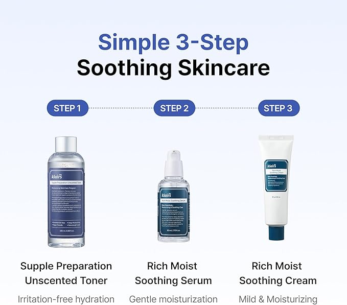 [KLAIRS] Supple Preparation Unscented Toner 6.08 fl oz, Lightweight, Essential Oil-Free, Alcohol Free, Packaging Changed-FemmiqueWomen