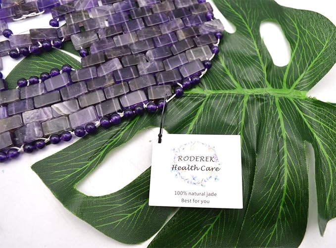 Jade Face Mask, Jade Mask for Relieving Face & Eye Puffiness Migraine, Anti Wrinkle Mask Therapy, Yoga Meditation Tools (Amethyst)-FemmiqueWomen