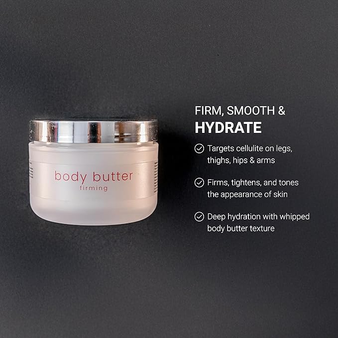 LifeCell Firming Body Butter – Anti-Cellulite Cream with Caffeine, Ginseng & Argan Oil – Ultra-Hydrating Anti-Aging Moisturizer for Legs, Thighs, Hips & Arms – Skin Tightening Lotion for Women-FemmiqueWomen