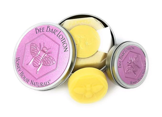 Bee Bar Honey House Naturals Duo – Lavender – Small .6 ounce & Large 2 ounce-FemmiqueWomen