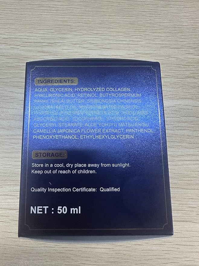 Retinol Cream for Face, Collagen Neck Creams for Tightening and Firming, Anti Aging Day & Night Facial Moisturizer for Women & Men, Instant Face Lift Wrinkle Cream 1.7 fl. oz.-FemmiqueWomen