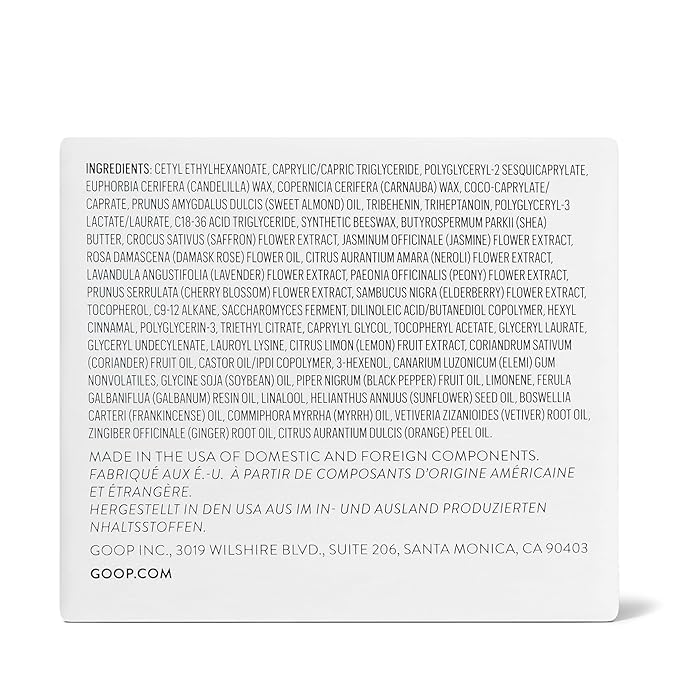 goop Beauty Cleansing Balm | Makeup Remover & Facial Cleanser for Sensitive Skin | Saffron Extract, Vitamin E, & Biofermented Cleansing Microspheres | Removes Dirt, Pollution, & Sunscreen | 3.4 fl oz-FemmiqueWomen