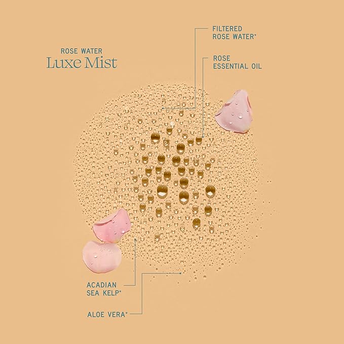 Aleavia Organic Rose Water Spray for Face - All-Natural, Hydrating Luxe Face Mist and Toner - Nourishing and Anti-Aging Prebiotic Formula for All Skin Types - Vegan & Cruelty-Free - 4 oz (118 ml)-FemmiqueWomen