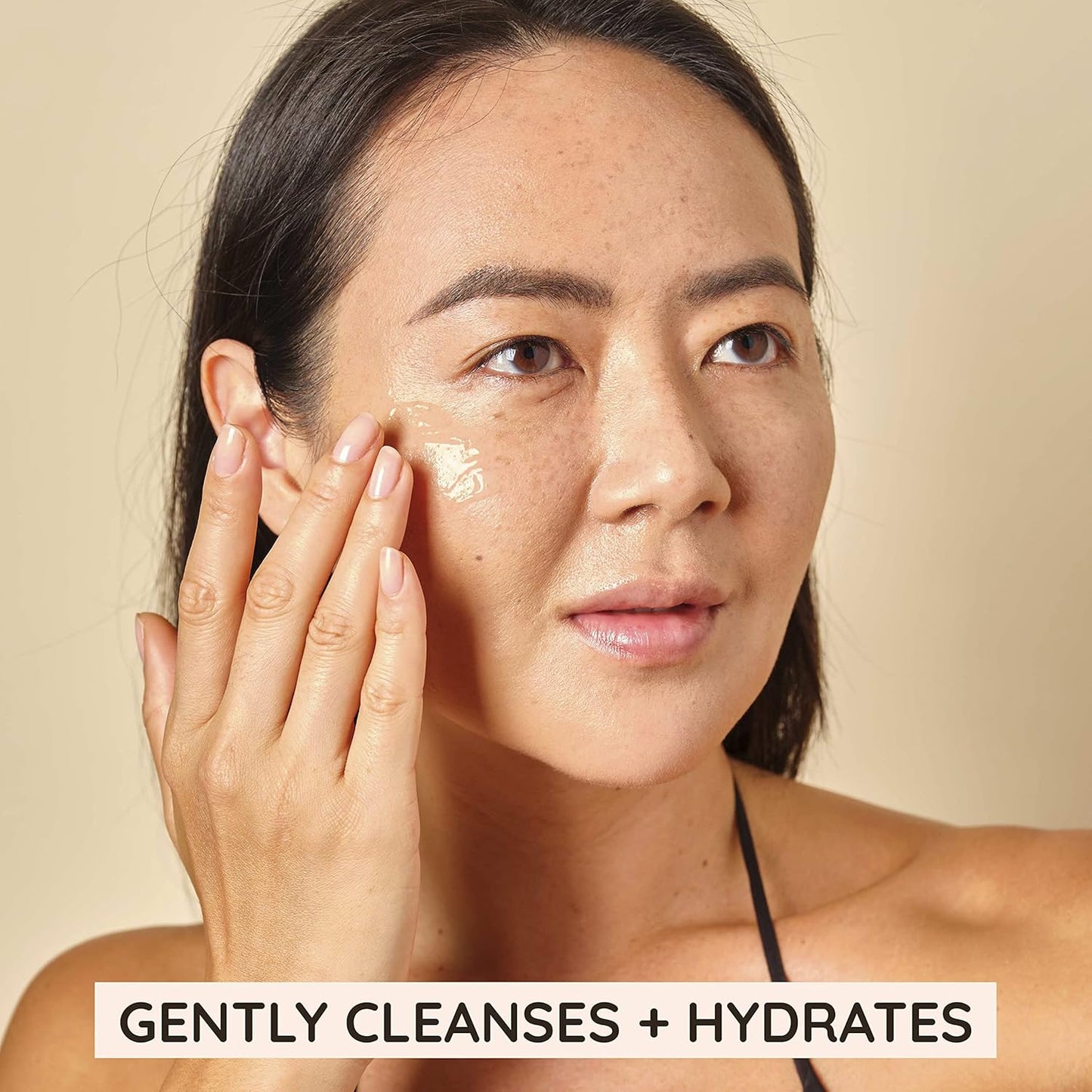 Aveeno Calm + Restore Nourishing Oat Facial Cleanser for Sensitive Skin, Gentle Face Wash with Nourishing Oat & Calming Feverfew, Hypoallergenic, Fragrance-Free, Refill Pouch, 16 fl. oz-FemmiqueWomen