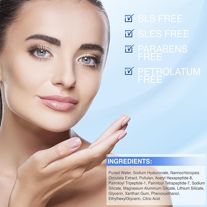 Instant Eye Lift Serum - Provides Immediate Visible Results, Lifts Away Appearance of Lines & Wrinkles. Dark Circles Under Eye Treatment, Eye Cream for Dark Circles and Puffiness-FemmiqueWomen