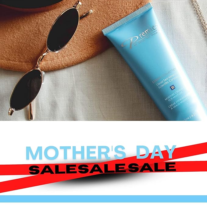 Premier Dead Sea Facial Cleanser with Micro Grains, Luxury collection foaming face wash, daily use skin care, nondrying, anti-aging Skin Care with aloe vera, witch hazel, Dermatologist Tested 4.4fl oz-FemmiqueWomen