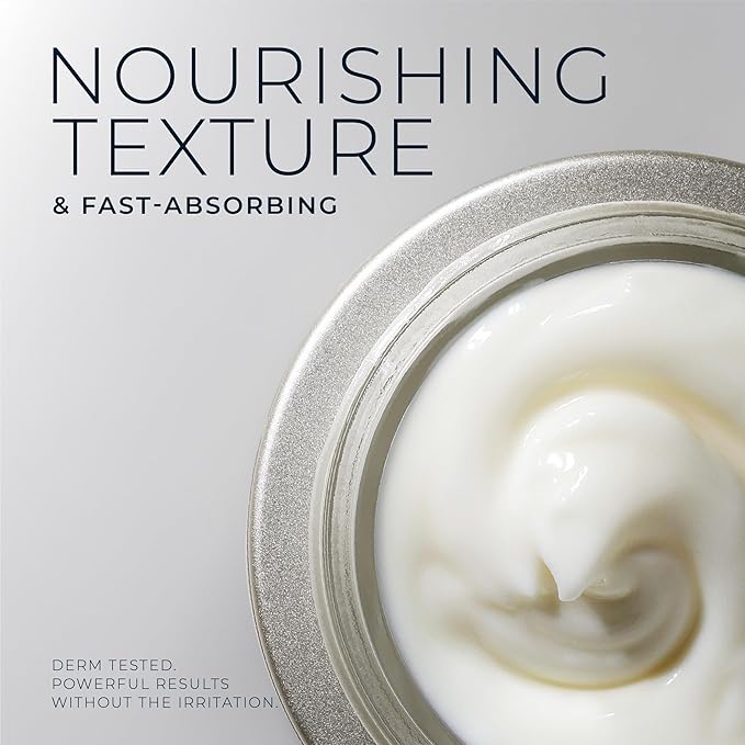 RoC Retinol Correxion Max Daily Hydration Anti-Aging Face Moisturizer with Hyaluronic Acid, Oil Free Skin Care Cream for Fine Lines, Dark Spots, Post-Acne Scars, Retinol Moisturizer, 1.7 Ounces-FemmiqueWomen