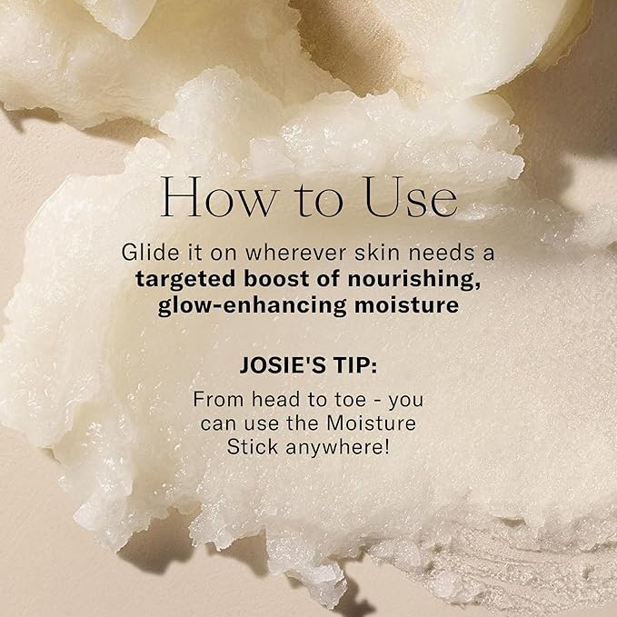Josie Maran Argan Oil Moisture Stick - Travel Size Under Eye Balm & Face Balm to Restore Skin with Antioxidants & Essential Fatty Acids for a Healthy, Radiant Glow - Vegan & Cruelty-Free (0.35 Oz)-FemmiqueWomen