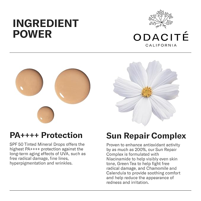 SPF 50 Flex-Perfecting™ Mineral Drops Tinted Sunscreen FOUR-FemmiqueWomen