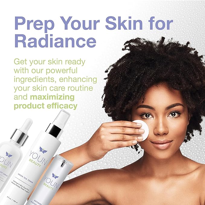 YOUN Beauty Green Tea Toner Face Mist Spray, 180 ML – Alcohol-Free, pH-Balancing & Hydrating Toner with Green Tea and Chamomile Extracts by Dr. Anthony Youn-FemmiqueWomen