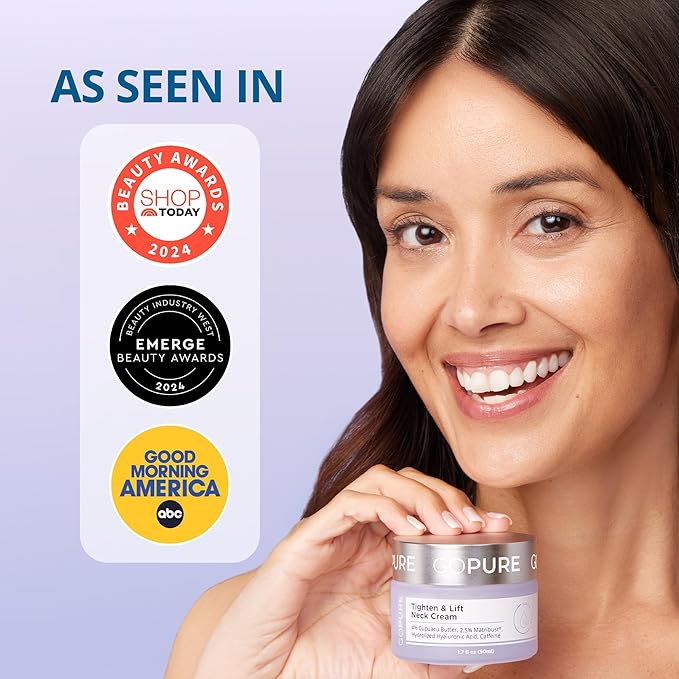 goPure Tighten and Lift Neck Cream- Clinically Tested-FemmiqueWomen