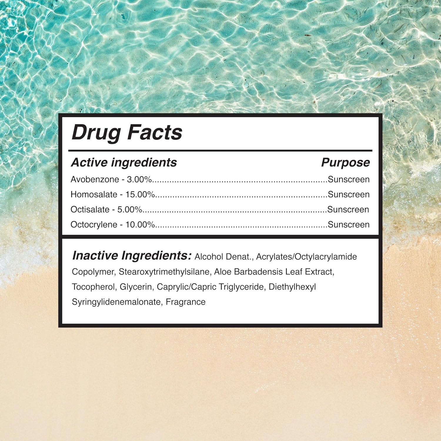 Surface Sunscreen Spray SPF 50 for Body, Lightweight Natural Formula, Reef Friendly, Broad Spectrum UVA UVB Protection, Water Resistant Sun Care for 80 Minutes Outdoor Use, Tropical Scent, 6oz-FemmiqueWomen