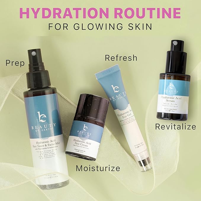 Hyaluronic Acid Moisturizer for Face - USA Made with Organic & Natural Ingredients, Hydrating Anti Aging Face Moisturizer for Dry Skin with Glycerin & Vitamin E, Unscented Anti Wrinkle Cream-FemmiqueWomen