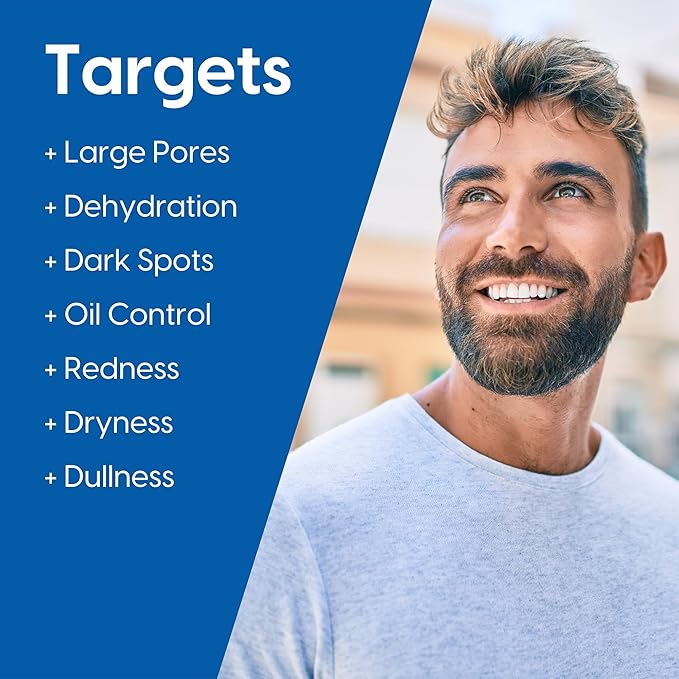 Strive Hydrating Men's Face Wash - Deep Cleans Pores, Exfoliates & Brightens - Refreshing Aloe Vera, Hyaluronic Acid & Niacinamide - Fragrance Free Men's Skincare - 200ml-FemmiqueWomen