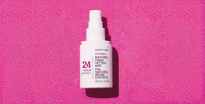 wet n wild Photo Focus Setting Mist, 24HR Wear, Lightweight & Nourishing with Provitamin B5 & E, Suitable for All Skin Types, Cruelty-Free & Vegan- Matte Finish-FemmiqueWomen