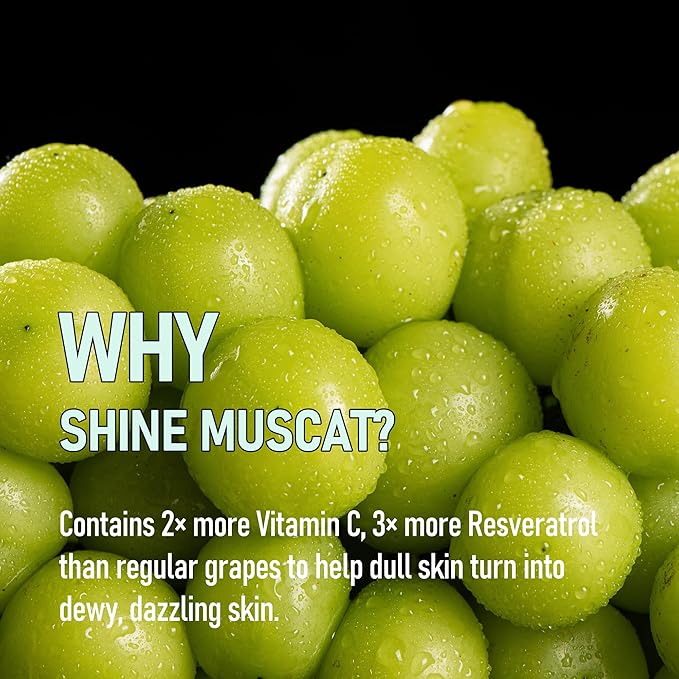 Dazzling Radiant Cleansing Pack to Foam – 3-in-1 Wash-Off Mask & Exfoliator & Cleanser w/Fresh Grape Extract & Niacinamide – Vitamin C and Resveratrol for Dry, Dull Skin (3.38 fl oz)-FemmiqueWomen