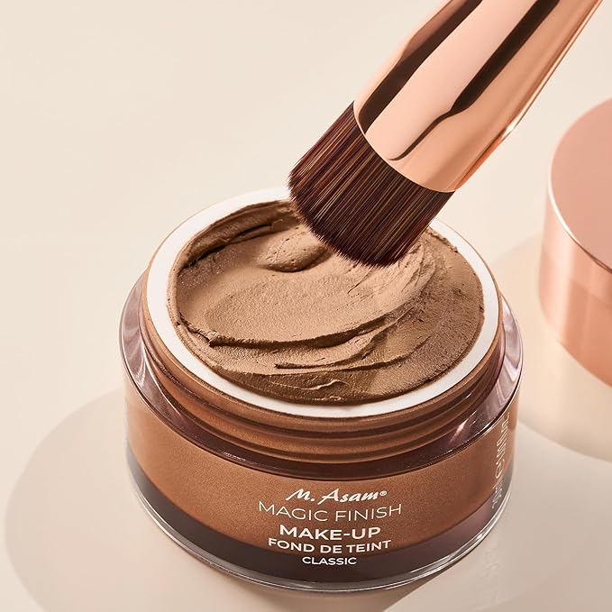 M. Asam FOUNDATION BRUSH (1 piece) - Foundation Brush for Liquid Makeup or any other type of foundation, Makeup Brush, Flawless Face Application-FemmiqueWomen
