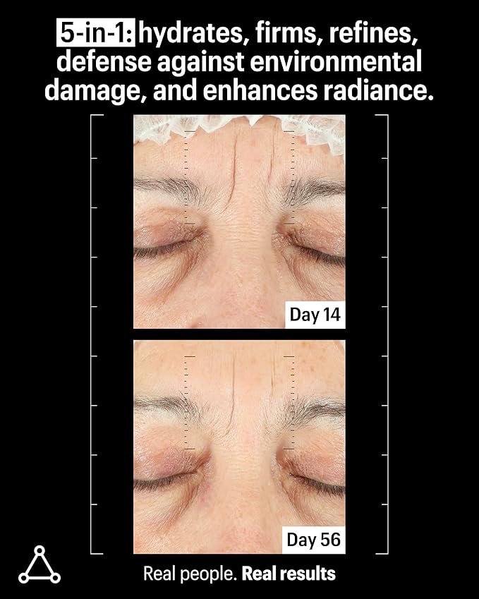 Allies of Skin Peptides & Antioxidants Advanced Firming Daily Treatment with 13 Brighteners, 9 Antioxidants, 7 Firming Peptides, 5% Teprenone & Ferulic Complex and 3% Biotech Algae Complex 20ml/0.67oz-FemmiqueWomen