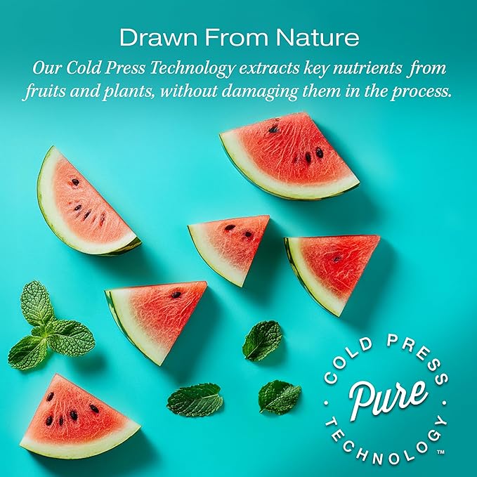 RAW SUGAR Simply Body Wash, (25 Fl Oz, Pack of 1) Bath Soap, Formulated without Sulfates & Parabens (Watermelon + Fresh Mint)-FemmiqueWomen