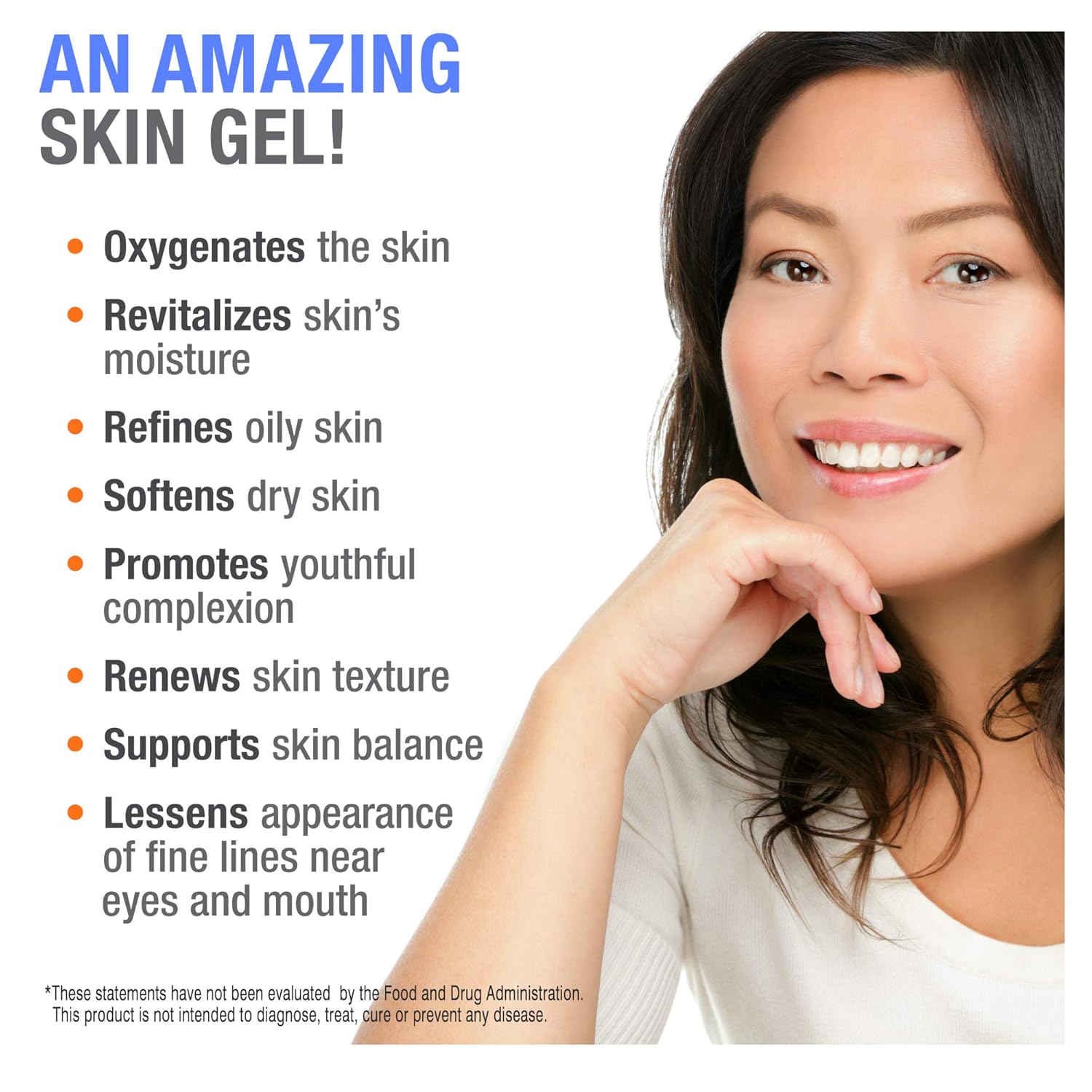 Cellfood Oxygen Gel - 2 fl oz, Pack of 3 - Tightening and Firming Face Moisturizer - Aloe Vera, Lavender Blossom Extract, Glycerine - Hypoallergenic, Non-GMO-FemmiqueWomen