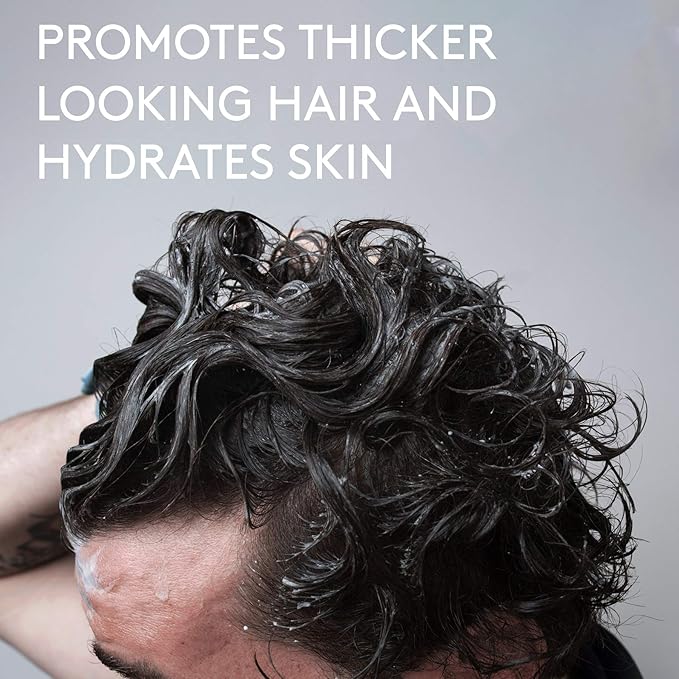 Barrel and Oak - Caffeinated Thickening Shampoo, Biotin Shampoo, Hair Care for Men, Strengthens & Hydrates, Biotin for Thicker Hair, Essential Oil-Based Scent, Vegan (Coffee & Citrus, 16 oz)-FemmiqueWomen