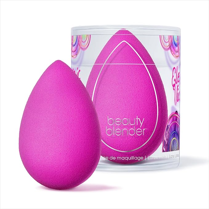 Beautyblender® | Nova Beauty Blender Makeup Sponge, Super-Soft Foam Easily Blends Foundations, Powders & Creams, Made in USA, Reusable, Washable, Streak Free Application, Vegan, Cruelty Free-FemmiqueWomen
