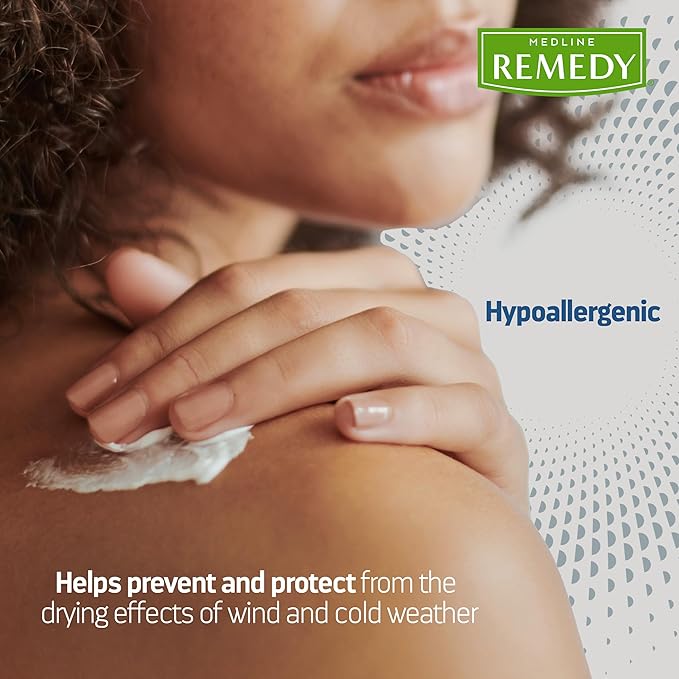 Medline Remedy Specialized Silicone Cream, Unscented (4 fl oz), Gentle Breathable Film for All Ages, Paraben-free and Hypoallergenic Skin Care, Barrier for Dry Cracked Skin-FemmiqueWomen