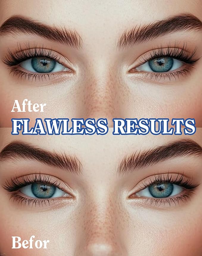 Half Lashes Natural Eyelashes Wispy Lashes Natural Look Cat Eyelashes False Corner Lash Soft Fluffy 3/4 False Eyelash 7 Pairs 14MM D19-FemmiqueWomen