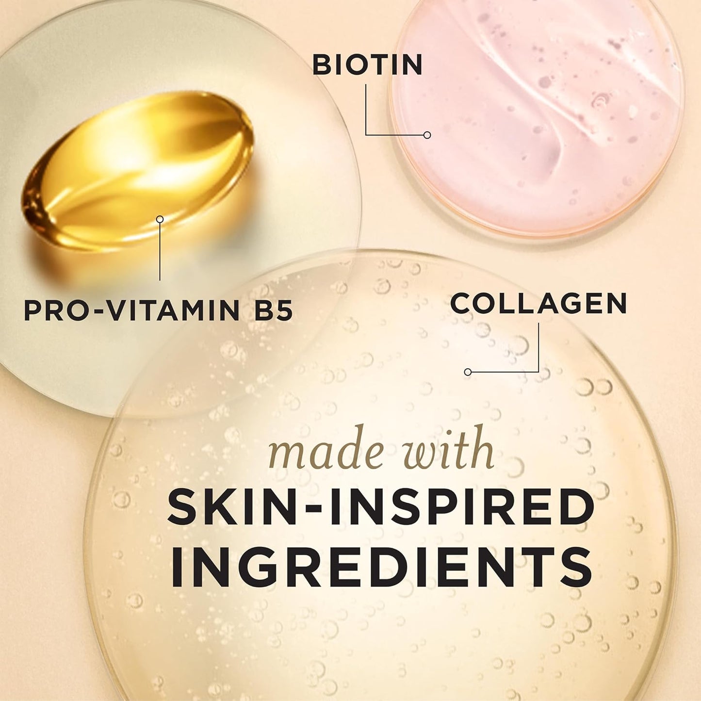 Pantene Infinite Lengths Shampoo, Sulfate Free with Biotin + Collagen, Strengthens Brittle Hair, Up to 90% Less Breakage, Safe for Color Treated Hair, Pro-V Miracles, Floral Scent, 30 Fl Oz-FemmiqueWomen