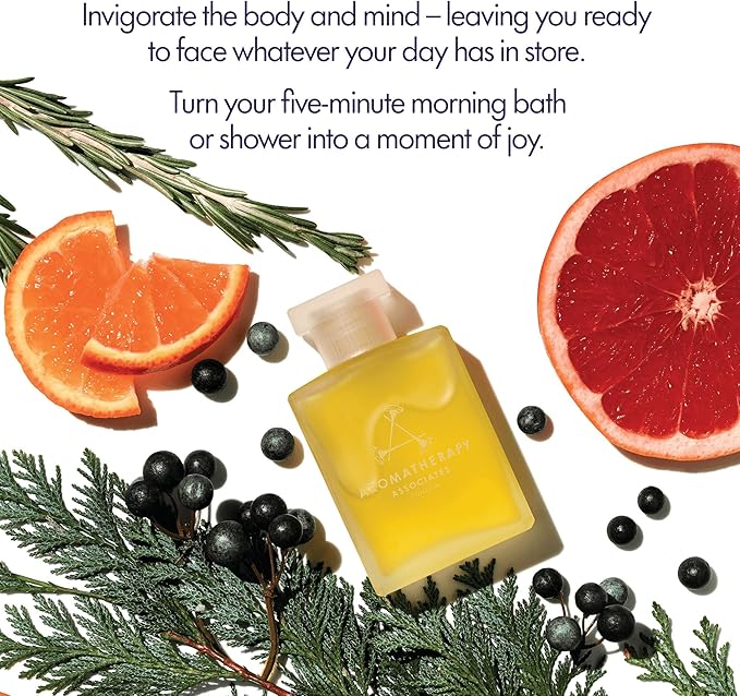 Aromatherapy Associates Revive Morning Bath and Shower Oil – Hydrating Oil with 3 Essential Oils to Refresh Mind, Body, and Spirit (1.86 oz)-FemmiqueWomen