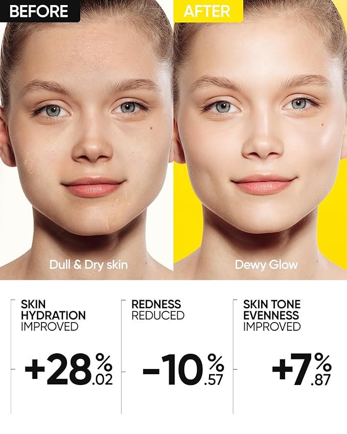 Radiance Booster Spray Serum, Vegan Skin Care, Light-weight Face Moisturizer, Glow Serum for Radiant Skin, Non Comedogenic, All In One Mist, 3.3 fl oz.-FemmiqueWomen