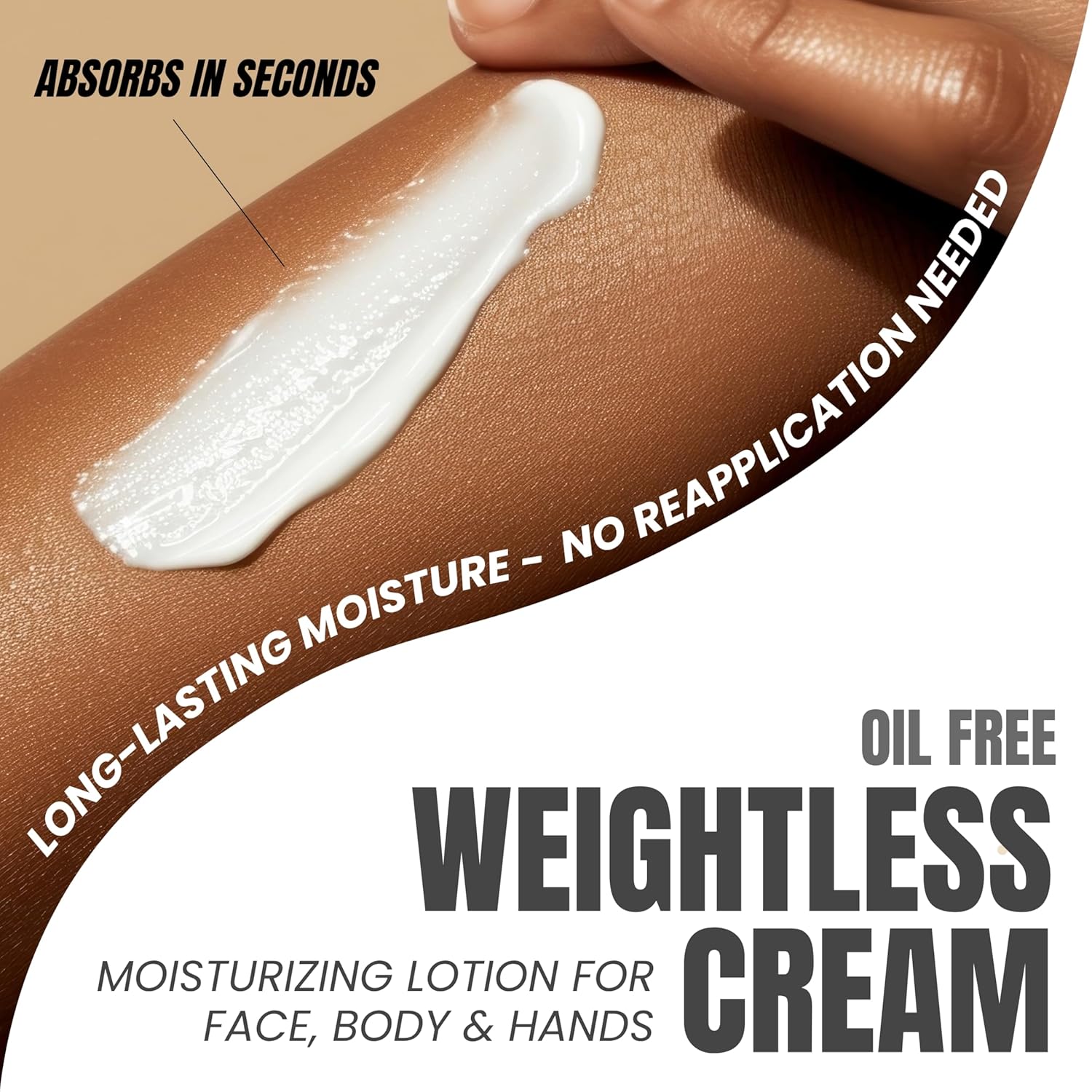 Vitamin C Body Lotion with Ceramides & Stem Cells, Anti-Aging Moisturizer Cream for Noticeably Youthful, Even Skin Tone, Lightweight, Fragrance-Free, 16.9 oz-FemmiqueWomen