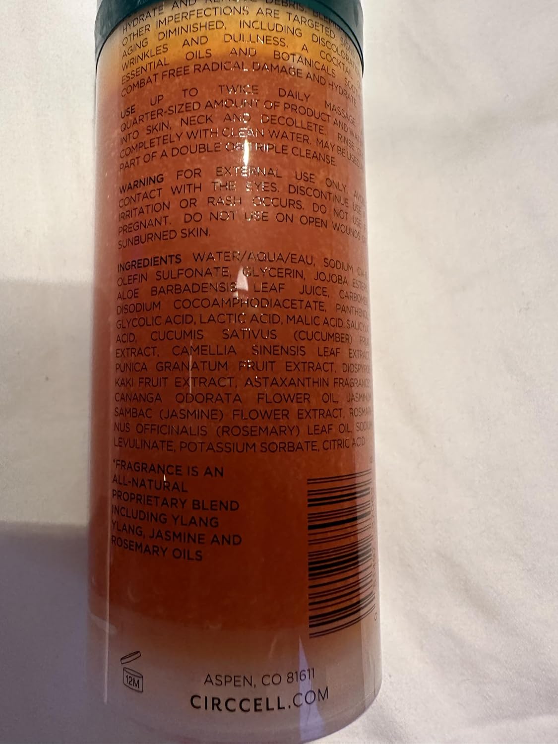 CIRCCELL Tetra Acidic Facial Cleanser: Perfect Your Skin with a Blend of Glycolic, Malic, Lactic, and Salicylic Acids Infused with Nourishing Jojoba Oils-FemmiqueWomen