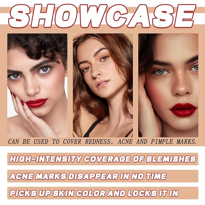 12 Colors Correcting Concealer Palette Kit with Brush,Cream Makeup Contour Palette for All Skin Type,Color Corrector Concealer Foundation Palette for Conceals Dark Circles & Blemish-FemmiqueWomen