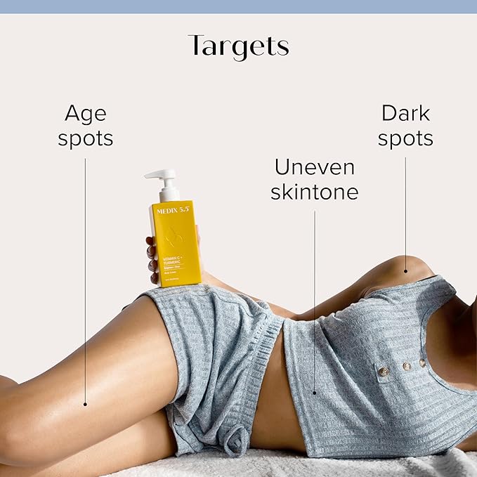 Medix 5.5 Vitamin C Cream Face Lotion & Body Lotion Moisturizer | Anti Aging Skin Care Firming & Brightening Cream Diminishes The Look Of Uneven Skin Tone, Age Spots, & Sun Damaged Dry Skin, (2-Pack)-FemmiqueWomen