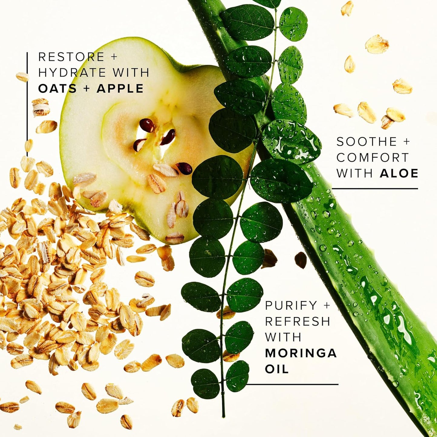 Farmacy Gentle Creamy Face Cleanser - Hydrating Facial Cleanser to Nourish + Help Remove Makeup + Impurities - Enriched with Aloe + Moringa Oil to Soothe, Purify + Refresh Skin (150ml)-FemmiqueWomen