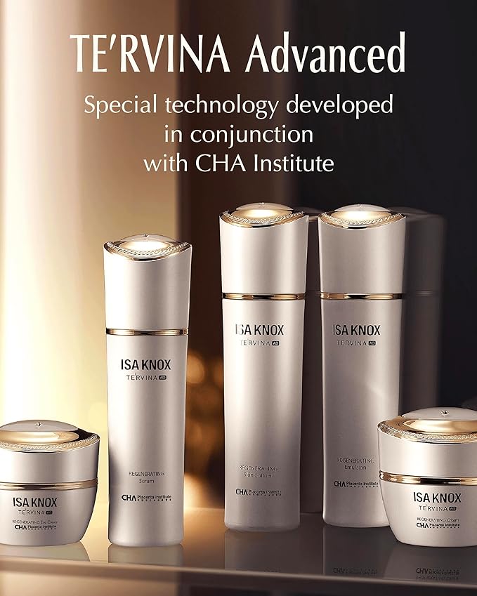 ISA KNOX TE'RVINA AD Regenerating Skin Softener (5.1fl oz) - Hydrating, Nourishing & Firming Toner for Youthful and Radiant Skin, Placenta, Rose Absolute | Korean Skincare-FemmiqueWomen