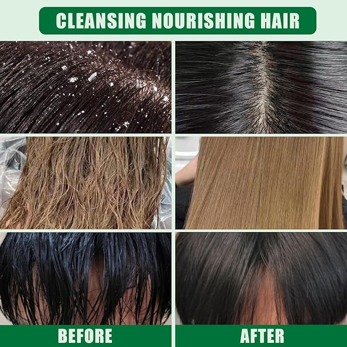 Solid Shampoo Conditioner Bar 2-In-1, Citrus Bar Shampoo for Dry, Itchy, and Oily Scalp, pH Balanced, Vegan Bars for Hair Strengthening Cleansing Moisturize, Cruelty-Free, 3 oz (Pack of 2)-FemmiqueWomen