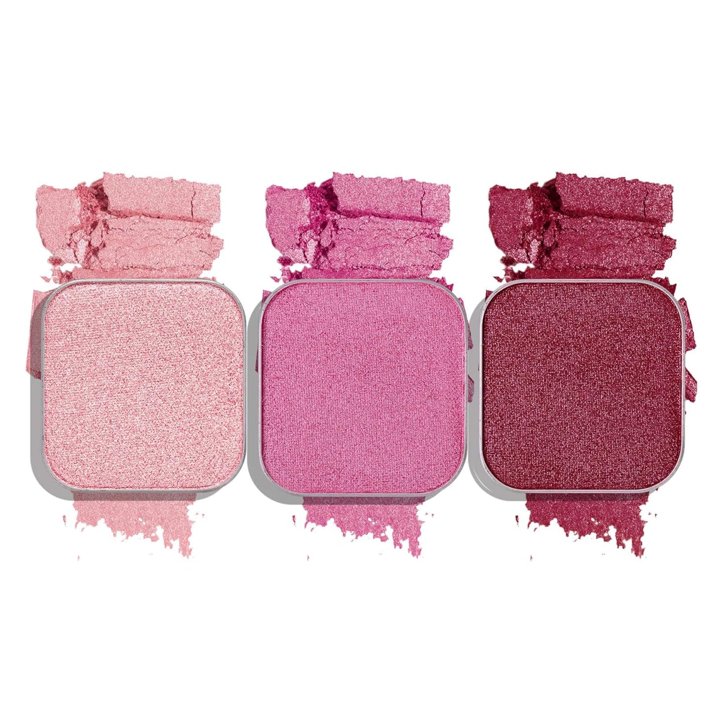 3-Color Eyeshadow Combo Pack – Matte & Shimmer Neutral Shades,Powder, Highly Pigmented, Long-Lasting, Refills Pans for Custom Magnetic Palette-FemmiqueWomen