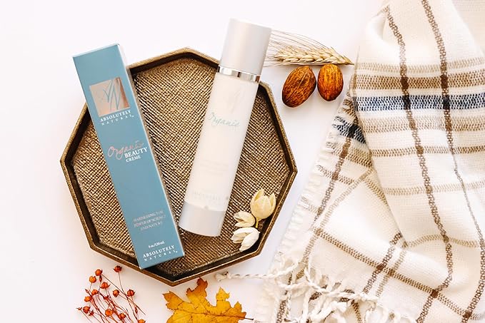 Organic Beauty Cream 4oz with Anti-Aging Antioxidants and Essential Fatty Acids Plant Based Made in USA-FemmiqueWomen