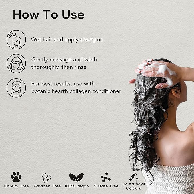 Botanic Hearth Biotin Shampoo | Infused With Korean Ginseng & Turmeric For Stronger, Thicker | Looking Hair | Sulfate & Paraben Free | 16 Fl. Oz-FemmiqueWomen