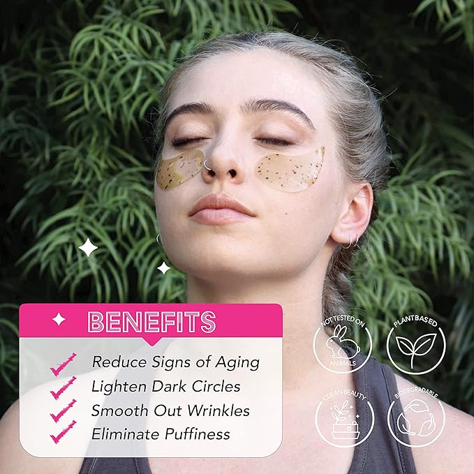 3 Pack Under Eye Mask See Brighter Days Ahead Eye Masks for Dark Circles Brightening & Hydrating Eye Patches-FemmiqueWomen