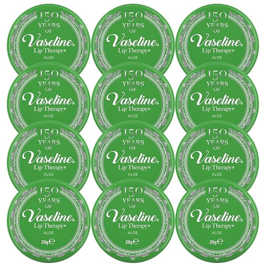 12 x Vaseline Lip Therapy Aloe Vera 20g-FemmiqueWomen